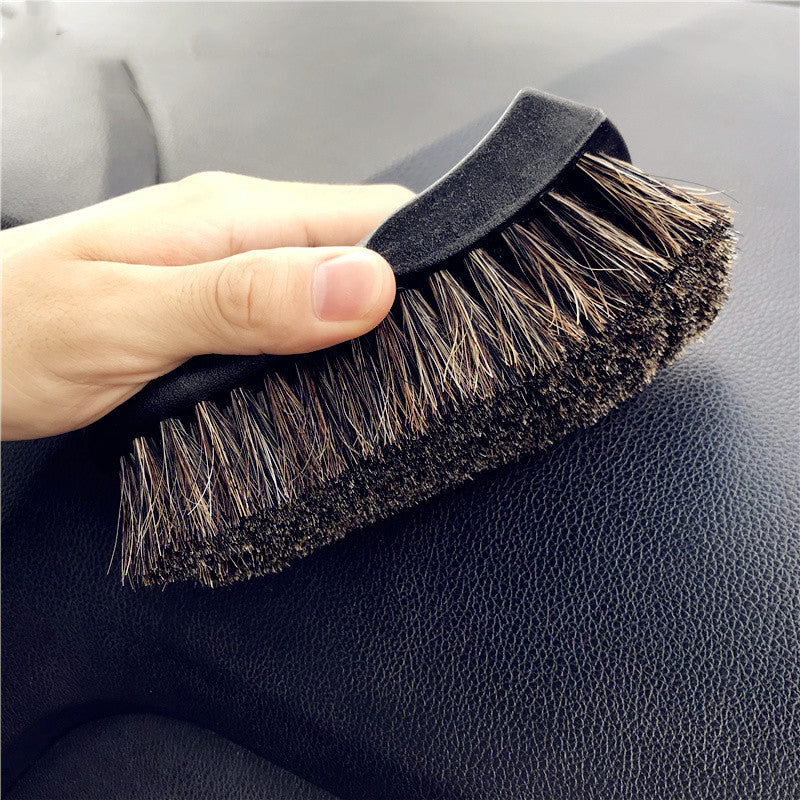 Horsehair Leather Treatment Brush